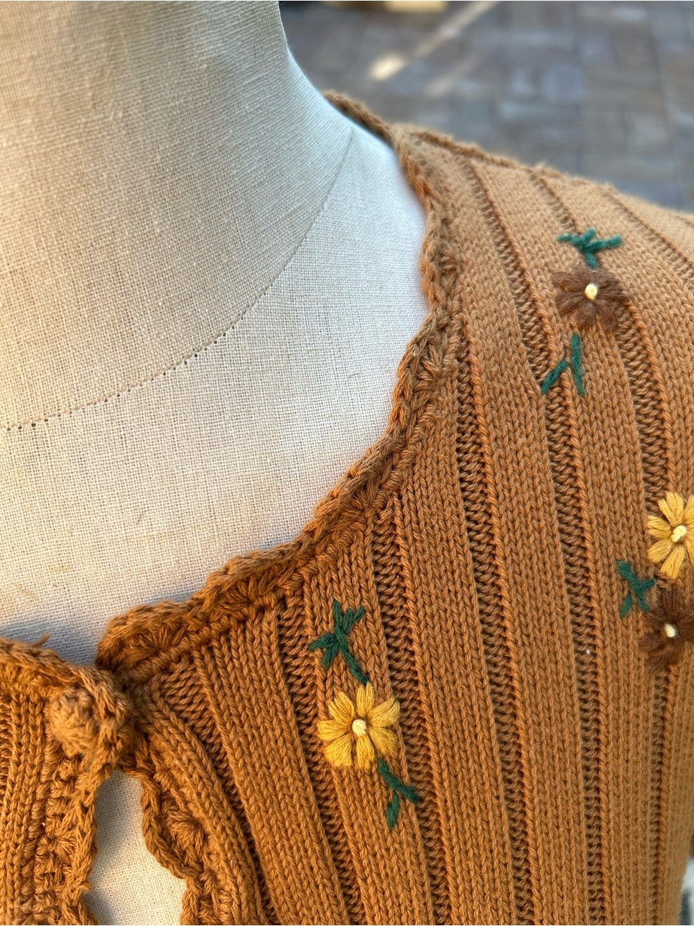 Sezane Ilane Cardigan Camel - Size S - Picture 9 of 14